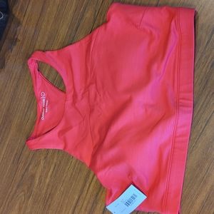 Outdoor Voices TechSweat Scarlet crop Large